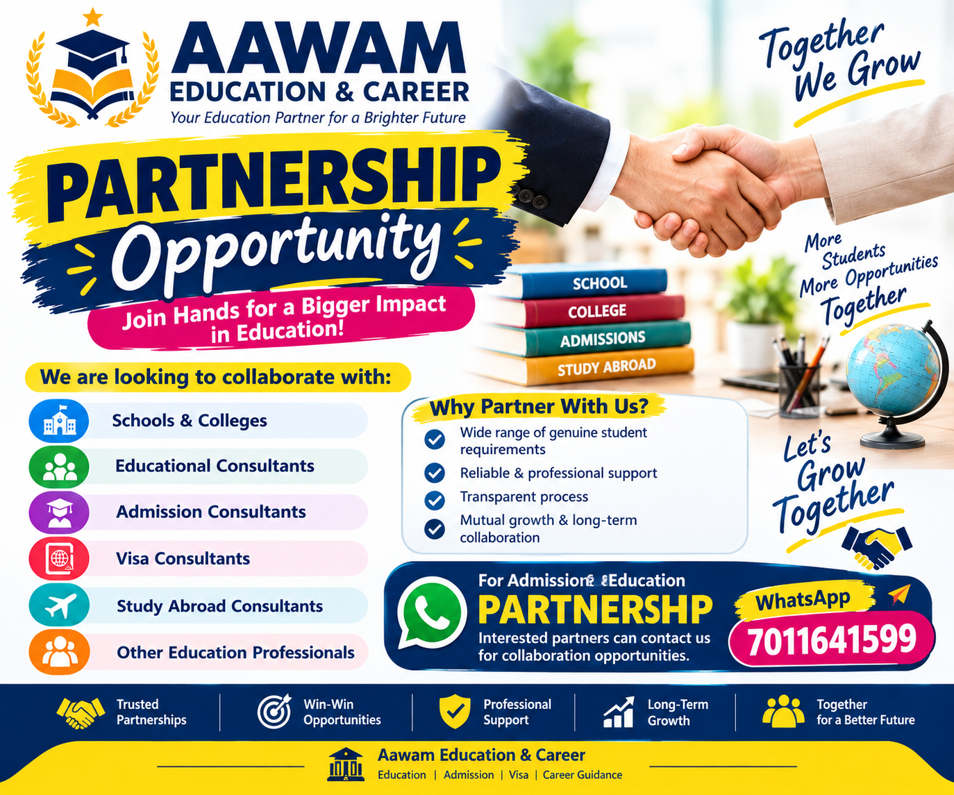 Educational Consultant – Admission and Distance Education Services